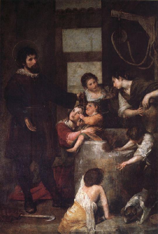 Cano, Alonso St.Isidoro and the Miracle of the Well China oil painting art